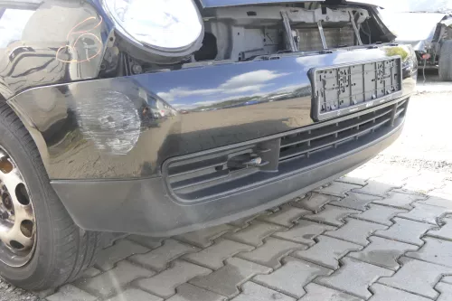 VW Lupo 6X Stoßstange vorne Frontstoßstange Stoßfänger schwarz L041 MÄNGEL! (162347)