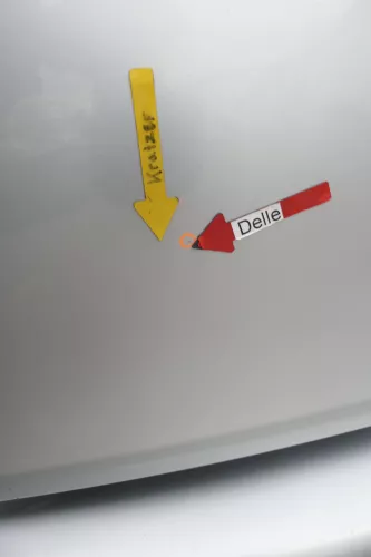 VW Golf 5 V Heckklappe hinten Kofferraumklappe mit Scheibe silber grau LA7W Sil (162377)