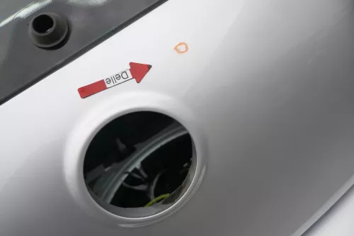 VW Golf 5 V Heckklappe hinten Kofferraumklappe mit Scheibe silber grau LA7W Sil (162377)