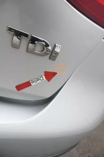 VW Golf 5 V Heckklappe hinten Kofferraumklappe mit Scheibe silber grau LA7W Sil (162377)