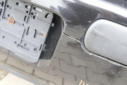 VW Golf 4 Limousine Stoßstange hinten Heckstoßstange Stoßfänger schwarz LC9Z bla (162397)