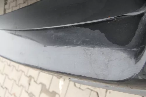 VW Golf 4 Limousine Stoßstange hinten Heckstoßstange Stoßfänger schwarz LC9Z bla (162397)