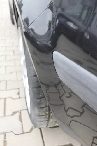 VW Golf 4 Limousine Stoßstange hinten Heckstoßstange Stoßfänger schwarz LC9Z bla (162397)