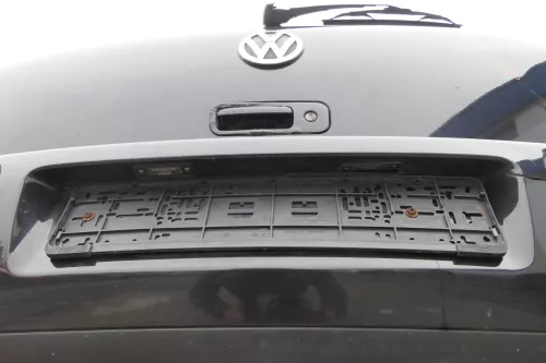 VW Golf 4 Limousine Stoßstange hinten Heckstoßstange Stoßfänger schwarz LC9Z bla (162397)