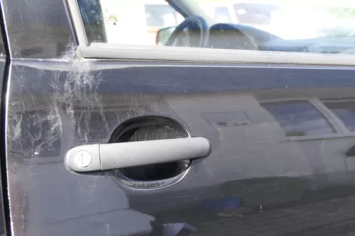 VW Golf 4 Tür vorne rechts Beifahrertür 2/3-Türer schwarz L041 ohne (162424)