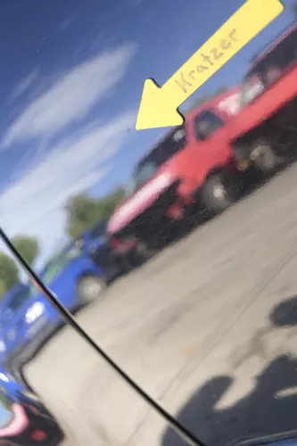 VW Golf 4 Bora Tür vorne links Fahrertür 2/3-Türer schwarz L041 ohne (162426)