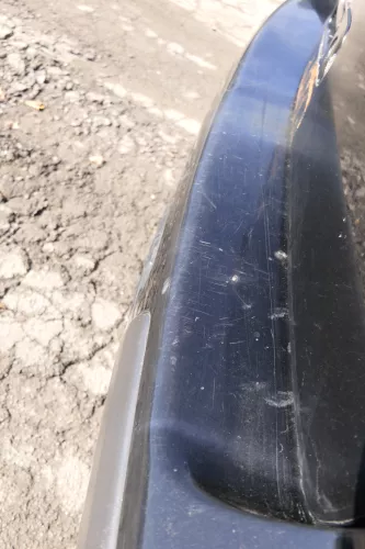 VW Golf 4 Limousine Stoßstange hinten Heckstoßstange Stoßfänger schwarz L041 (162430)