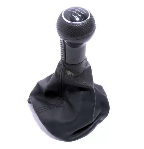 VW Golf 4 Bora Schaltknauf Schaltsack Schaltung Schaltknüppel schwarz 1J0711113 (162448)