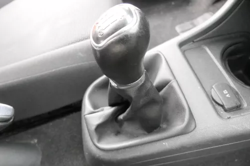 Skoda Citigo Schaltknauf Schaltsack Schaltung Schaltknüppel Leder 5-Gang Leder