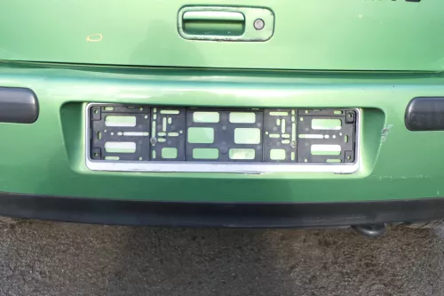 VW Golf 4 Limousine Stoßstange hinten Heckstoßstange Stoßfänger grün LA6P (162596)