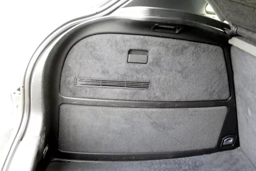 Audi A3 8L Abdeckung Verkleidung Kofferraum hinten links Seite 8L3863879B JKM