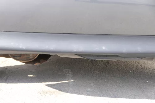 Audi A3 8L Stoßstange Heckstoßstange hinten grau (evtl. LY7K ?) (162760)