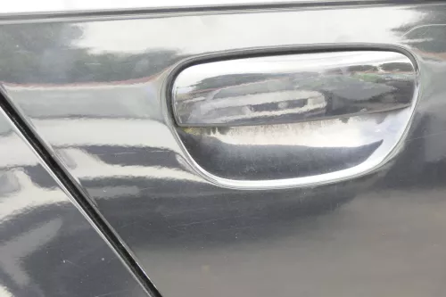 Audi A4 B7 8E Tür hinten rechts schwarz LZ9Y Kombi mit Scheibe und Rahmen (162973)