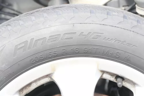 Audi A4 8E A6 4B Alufelgen 205/55 R16 91H Winterreifen Reifen wechseln KBA 46312 (162983)