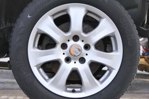 Audi A4 8E A6 4B Alufelgen 205/55 R16 91H Winterreifen Reifen wechseln KBA 46312 (162983)