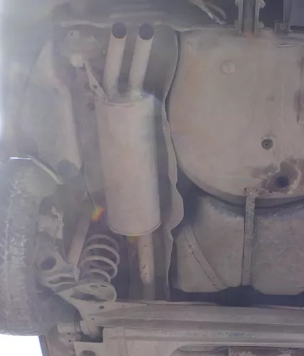 VW Passat 3B 3BG Auspuff Endschalldämpfer hinten 1,9 TDI AVB 3B0253609AK