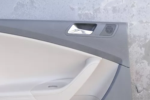 VW Passat 3C Variant 4x Türverkleidung Verkleidung Tür Leder latte macchiato sch (163023)