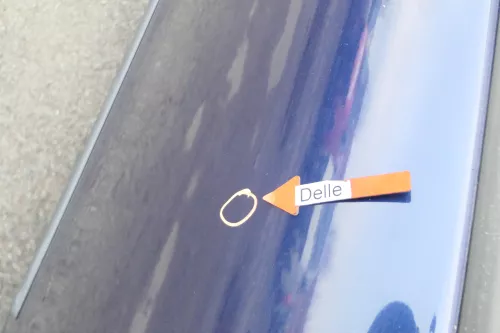 Seat Leon Toledo 1M Tür hinten links Fahrerseite blau LB5N - ohne Anbauteile (163160)