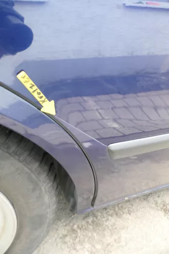 Seat Leon Toledo 1M Tür hinten rechts Beifahrerseite blau LB5N -ohne Anbauteile (163163)