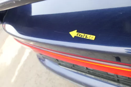 Seat Toledo 1M Limousine Limo Heckklappe Klappe hinten blau LB5N Spoiler Tuning (163164)