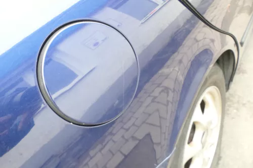 Seat Toledo 1M Tankdeckel Deckel Tank Tankverschluß blau LB5N