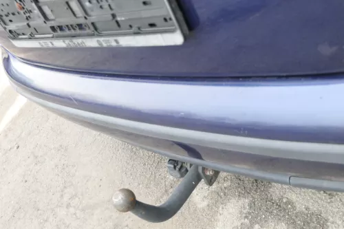 Seat Toledo 1M Stoßstange Heckstoßstange hinten blau LB5N (163169)