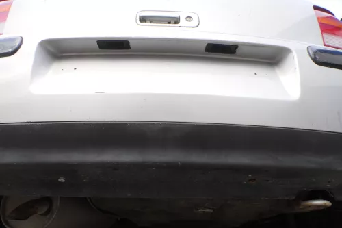 VW Golf 4 Limousine Stoßstange hinten Heckstoßstange Stoßfänger silber LB7Z grau (163227)