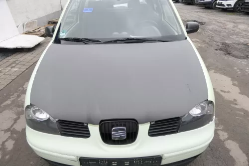 Seat Arosa 6H Facelift Motorhaube Haube Klappe vorne schwarz gelb LS1H
