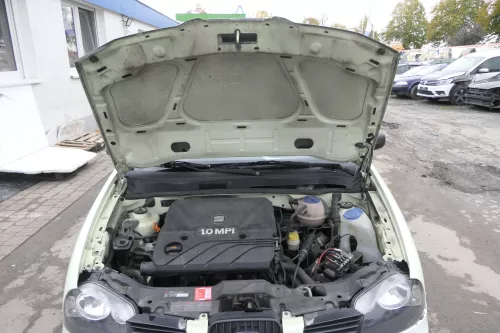 Seat Arosa 6H Facelift Motorhaube Haube Klappe vorne schwarz gelb LS1H (163280)