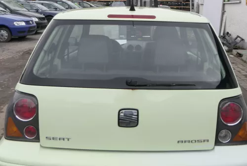 Arosa 6H Heckklappe Klappe hinten Kofferraumklappe gelb grün evtl LS6G Facelfift