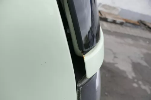 Arosa 6H Heckklappe Klappe hinten Kofferraumklappe gelb grün evtl LS6G Facelfift (163283)