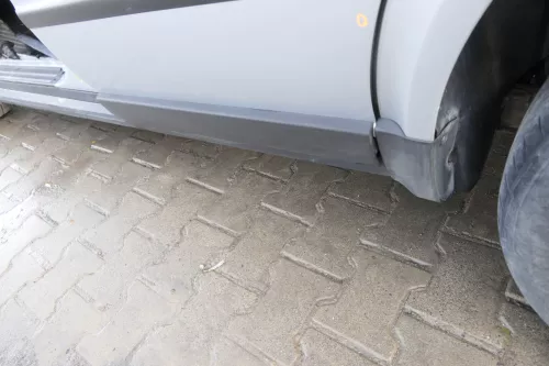 VW Passat 3B 3BG Kombi Variant Tür hinten links silber LA7W reflexsilber (163299)