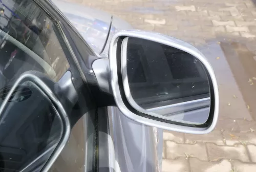 VW Passat 3B 3BG elektrischer Spiegel Außenspiegel rechts Glas grau silber LA7W (163304)