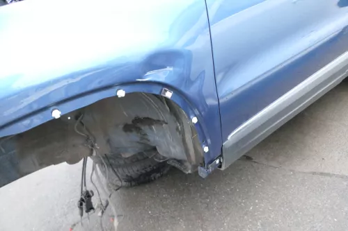 VW Tiguan Kotflügel vorne links blau LA5J original 5N0821105A - DELLEN (163466)