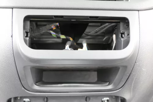 VW Golf 5M Plus Rahmen Blende Abdeckung Lüftung um Klimabedienteil Heizung