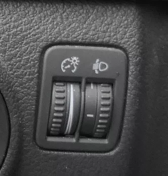 VW Golf 6 Plus 521 5M Regler Instrumentenbeleuchtung 5M0941333A Stellrad Rad