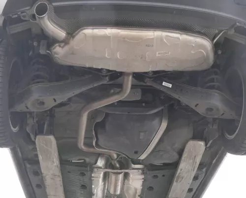 VW Golf 5 + 5M Plus Auspuff Mittelschalldämper + Ends hinten 1,2 TFSI CBZB CBZA