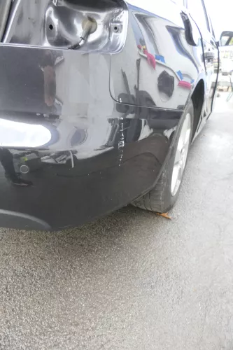 Audi A4 8K B8 Limousine Stoßstange hinten Heckstoßstange grau braun LZ7L PDC (163586)