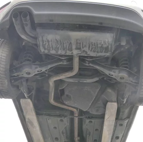 VW Golf 7 5G Auspuff Endschalldämpfer Auspuffrohr hinten - 61.000km