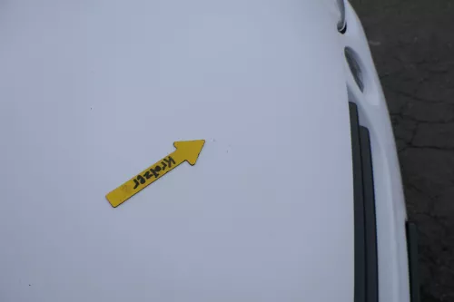 VW Lupo Motorhaube KLappe vorne weiß LB9A (163773)