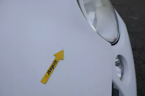 VW Lupo Motorhaube KLappe vorne weiß LB9A (163773)