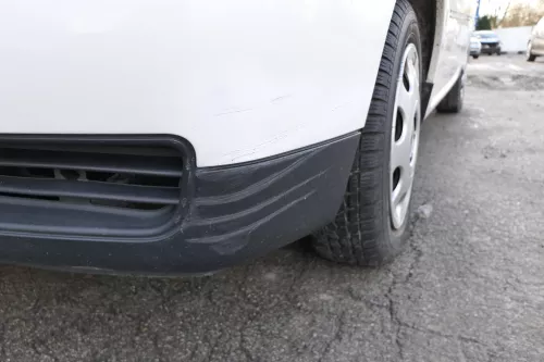 VW Lupo 6x Stoßstange vorne Frontstoßstange Stoßfänger weiß LB9A (163775)