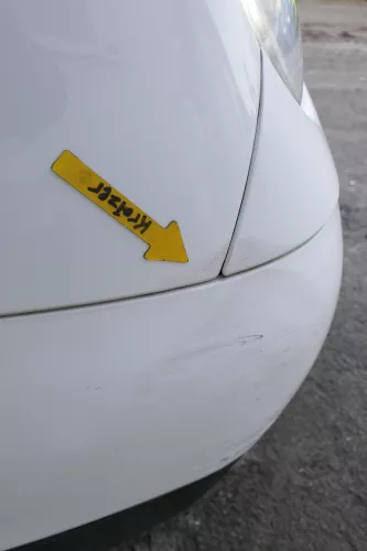 VW Lupo Kotflügel vorne rechts weiß LB9A (163776)