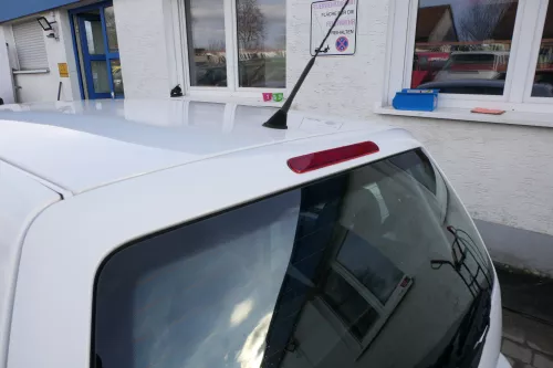 VW Lupo 6X Heckklappe Klappe Kofferraumklappe Scheibe weiß LB9A ohneAnbautei (163778)