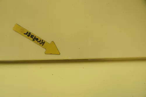 VW Polo 9N3 9N Heckklappe Kofferraumklappe Klappe gelb LD1B ohne Anbauteile (163798)