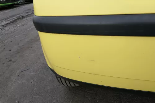 VW Polo 9N 9N3 Stoßstange Heckstoßstange hinten gelb LD1B (163799)