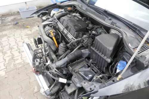 Ibiza 6J Abdeckung Windlauf Verkleidung Wischer Wasserkasten Wasserabweiser