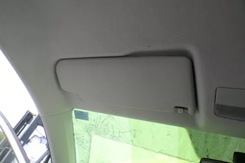 VW Up Mii Sonnenblenden Sonnenblende grau links 6R0857551K 2F4 Sonne (163893)