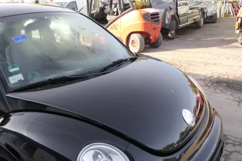 VW New Beetle 9C Motorhaube Klappe vorne schwarz L041 (163930)
