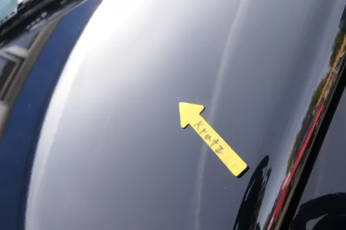 VW New Beetle 9C Motorhaube Klappe vorne schwarz L041 (163930)